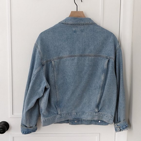AGOLDE Charli Oversized Denim Jacket S - Picture 4 of 7